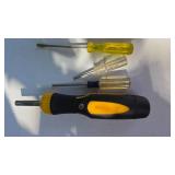 Multi-Color Lucite Handle Craftsman Screwdriver Set