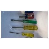 Multi-Color Lucite Handle Craftsman Screwdriver Set
