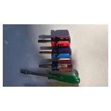 Multi-Color Lucite Handle Craftsman Screwdriver Set