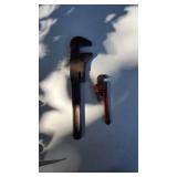 Classic Pipe Wrench Set - Moore and Red Handle