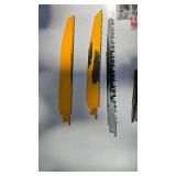 Mixed Reciprocating Saw Blade Set with Utility Knives