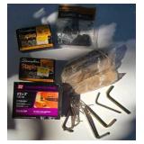 Hardware Supply Lot - Hinges, Staples & Screws