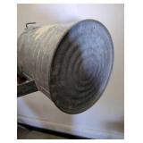Vintage Galvanized Metal Watering Can + Bucket