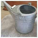 Vintage Galvanized Metal Watering Can + Bucket