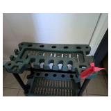 Multi-Tool Garden Tool Plastic Rack Storage System