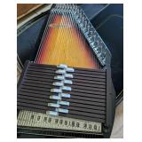 Vintage Chromaharp Autoharp Instrument