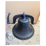 Vintage Cast Iron School Bell