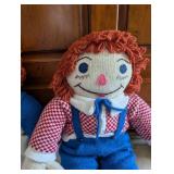 Vintage Style Raggedy Andy Doll
