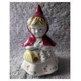Vintage Victorian Trading Co. Little Red Riding Hood Cookie Jar