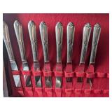 Vintage International Silver Co. Flatware Set with Tarnish-Resisting Chest