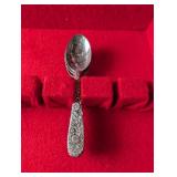 Vintage S. Kirk & Son Repousse Sterling Silver Flatware Chest