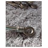 Hand Forged Wire-Wrapped Silverware Set