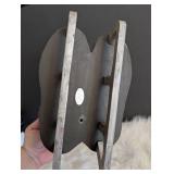 Vintage Style Decorative Ice Skate Decor