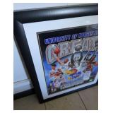 University of Kansas Basketball Greats Commemorative Framed Print - 20x16 in
