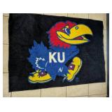 Kansas Jayhawks Logo Area Rug - 5x4 ft