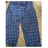 Kansas Jayhawks Plaid Pajama Pants - Size XL