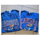 2008 Kansas Jayhawks NCAA Final Four Champions T-Shirt - 2XL