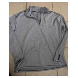 Quarter Zip Pullover + Moisture Wicking Shirt - Size Large