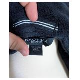 Nautica Navy Blue Plush Bathrobe