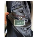 Lauren Ralph Lauren Classic Black Wool Blazer - No Size Marked/Appears L/XL