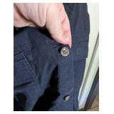 Eddie Bauer Classic Fit Navy Button-Down Shirt - Size XL