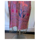 Vintage Bohemian Paisley Kaftan Dress