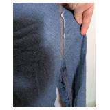 Carbon2Cobalt Navy Cotton Long Sleeve + Maroon Shirt - Size XL