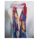 Kansas Jayhawks Print Fashion Scarf