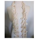 Vintage Style Lace Trim Scarf Collection