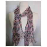 Mixed Print Floral and Citrus Scarf Collection - 3 ct