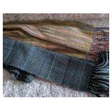 Handwoven Multicolor Wool Scarves- 2 ct