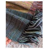 Handwoven Multicolor Wool Scarves- 2 ct