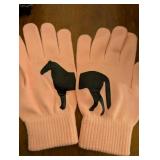 Pink Horse Print Fashion Gloves - 3 Pairs