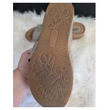 Euro Soft Gia Grey Comfort Sandals - Size 7.5