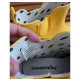 Gardenline Yellow Ankle Rain Boots - Size 8