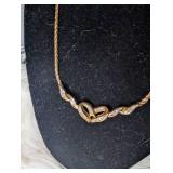 Gold Plated Heart Necklace