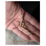 Gold Plated Heart Necklace