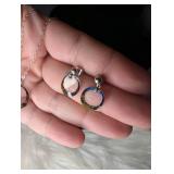 Iridescent Jewelry Set