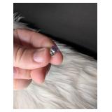 Crystal Ball Iridescent Stud Earrings