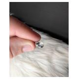 Crystal Ball Iridescent Stud Earrings