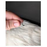Crystal Ball Iridescent Stud Earrings