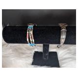 Express West Turquoise Beaded Watch + Fashion Watch