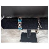 Express West Turquoise Beaded Watch + Fashion Watch