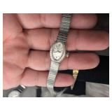 Classic Bulova Watch Set - White Gold and Gold-Tone