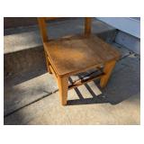 Kids Wooden Ladder-Back Chair