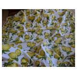 April Cornell Lemon Print Tablecloth