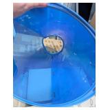 Blue Plastic Dog Cone