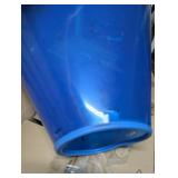 Blue Plastic Dog Cone