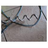 Dog Tennis Ball and Wire Cable Tie Out