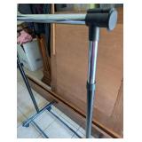 Adjustable Clothing Rack with Chrome Poles